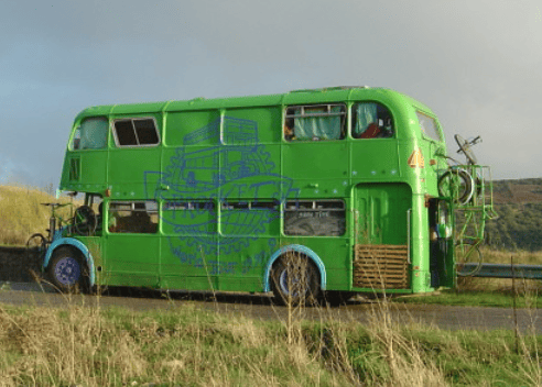 The Sprocket Bus – The Double-Decker Circus Bus - bus conversion photo