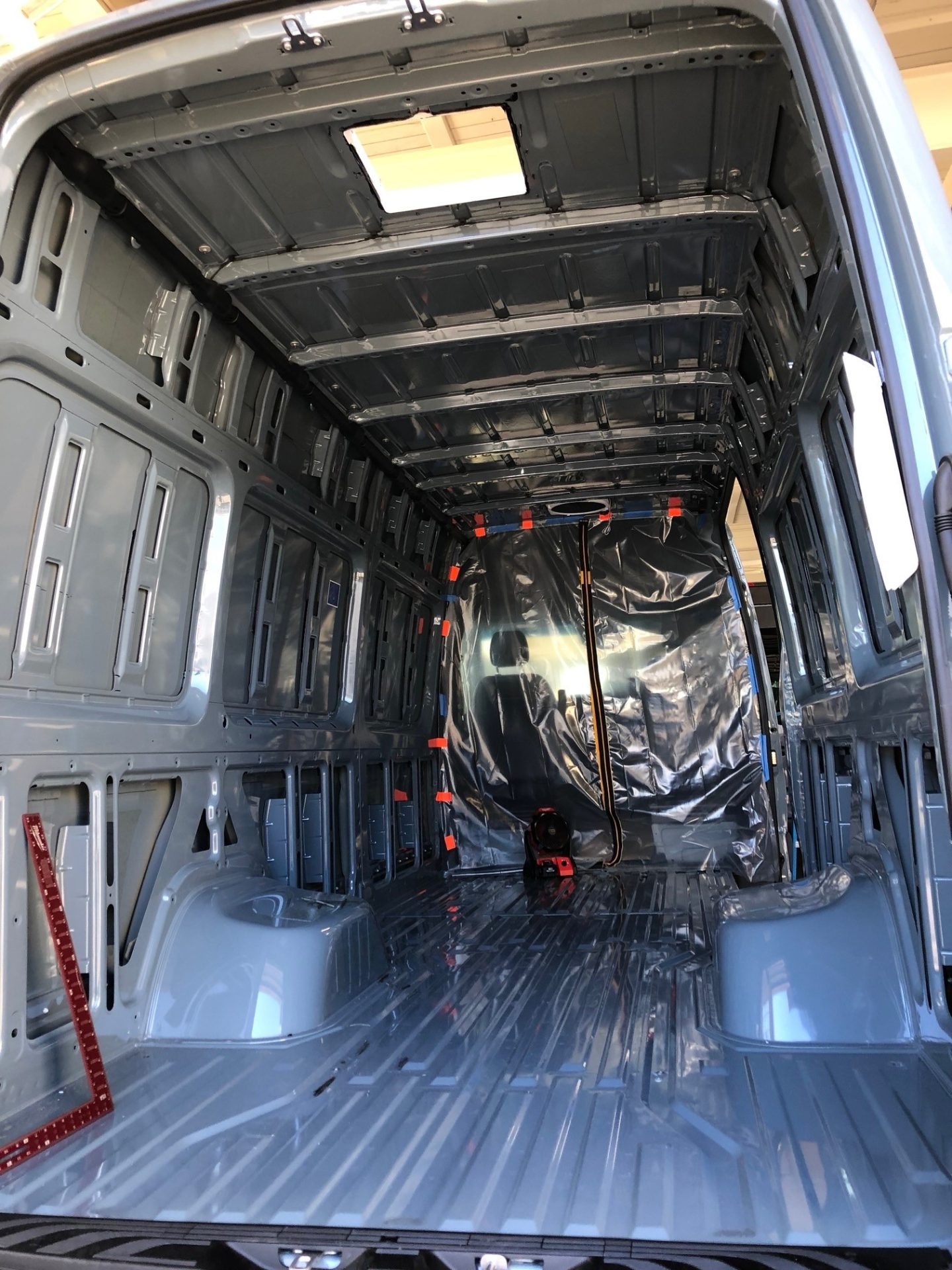 Raw van. Ready for build-out.