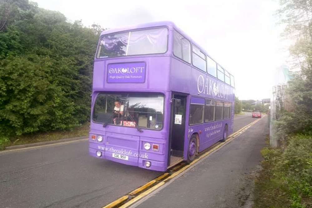 1991 Double Decker Purple Titan