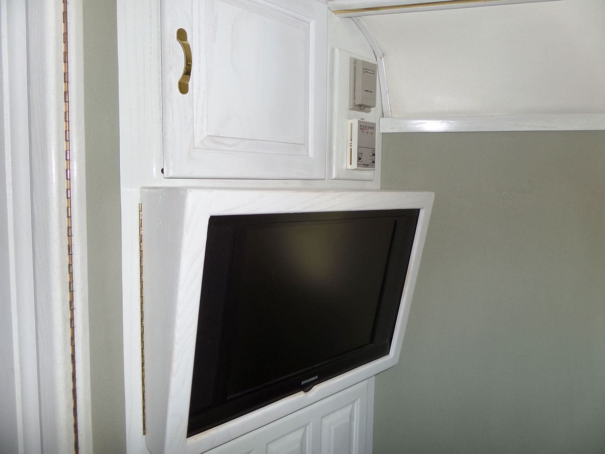20” Flat Screen Bedroom TV.
