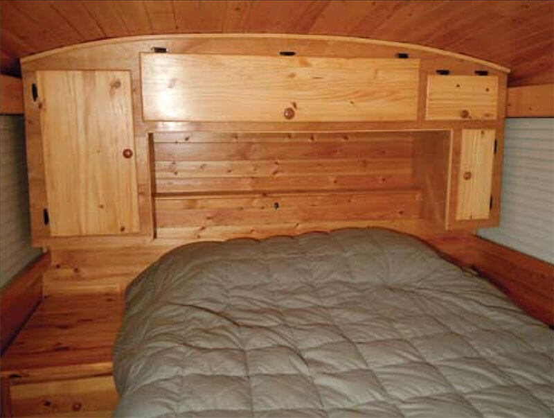 My Log Cabin Bus Conversion - bus conversion photo
