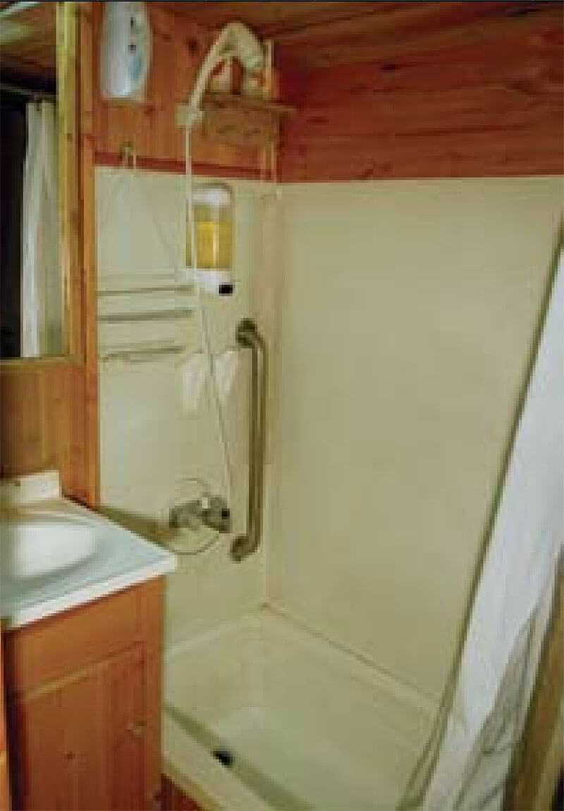 My Log Cabin Bus Conversion - bus conversion photo