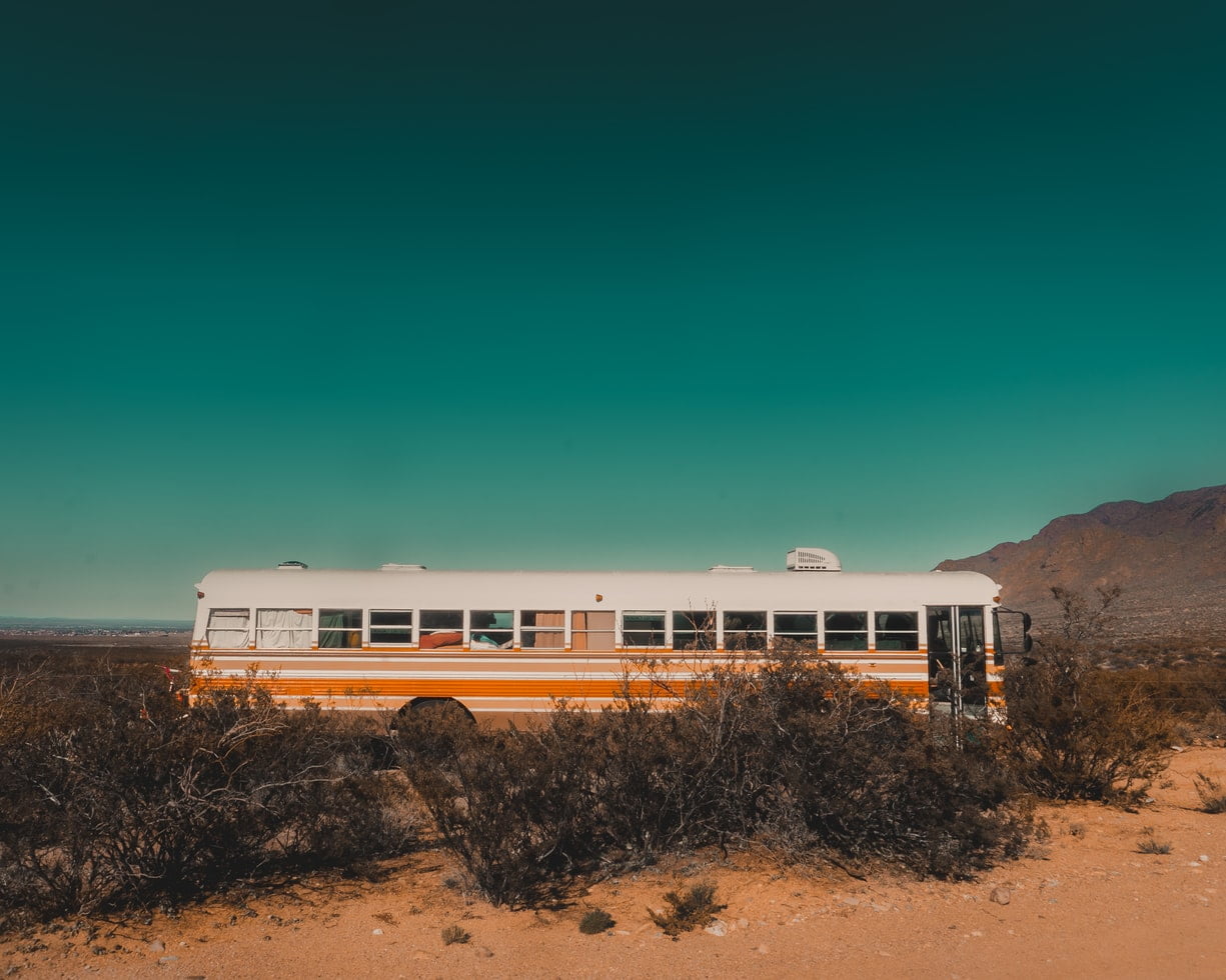 Five Questions To Ask Yourself Before Converting a Bus Into a Tiny Home - bus conversion photo