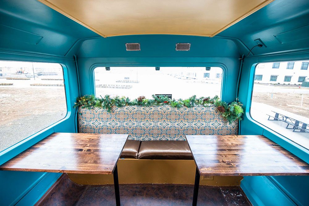 The Double-Decker Espresso Bus (1989) Leland Olympian - bus conversion photo