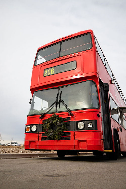 The Double-Decker Espresso Bus (1989) Leland Olympian - bus conversion photo