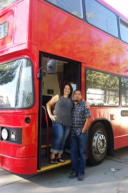 The Double-Decker Espresso Bus (1989) Leland Olympian - bus conversion photo