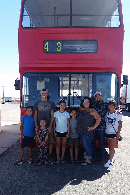 The Double-Decker Espresso Bus (1989) Leland Olympian - bus conversion photo