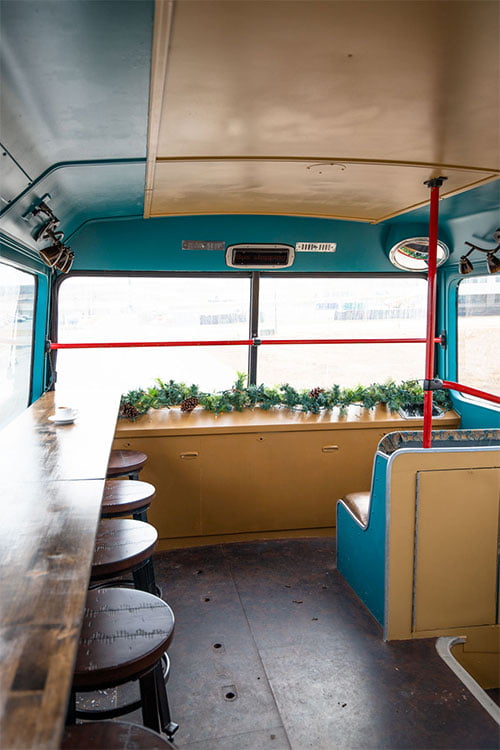 The Double-Decker Espresso Bus (1989) Leland Olympian - bus conversion photo