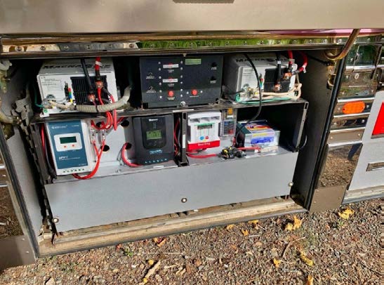 Best of Both Worlds – Combining Lead-acid and Lithium Batteries in your Bus Conversion RV - bus conversion photo