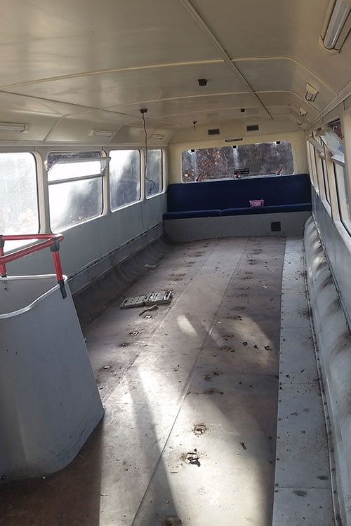 The Double-Decker Espresso Bus (1989) Leland Olympian - bus conversion photo
