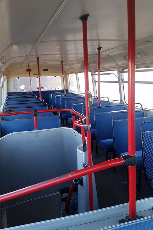 The Double-Decker Espresso Bus (1989) Leland Olympian - bus conversion photo