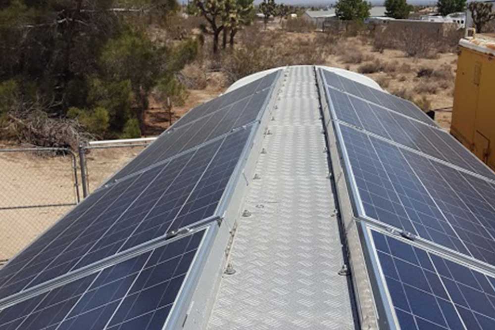 How Many Solar Panels Do I Need to Run My Conversion? - bus conversion photo