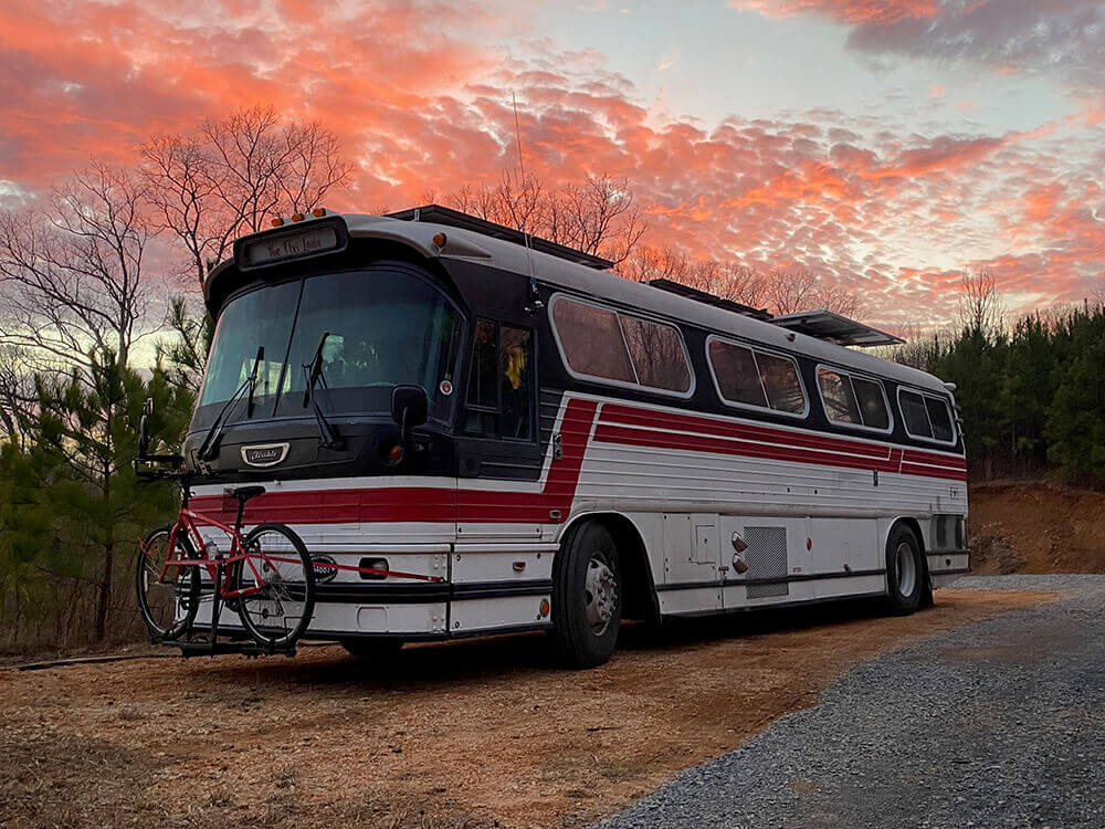 The Flxi Lady – A 1969 Flxible Flxiliner - bus conversion photo