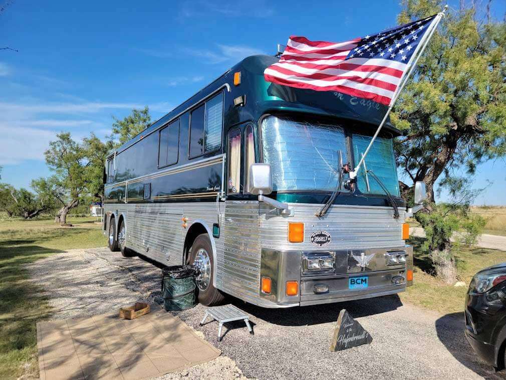 The Lone Star State Eagle 2021 Bus Rally - bus conversion photo