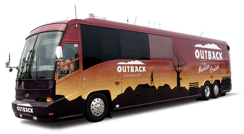 Coaches for the Coach - A Tribute to John Madden - bus conversion photo