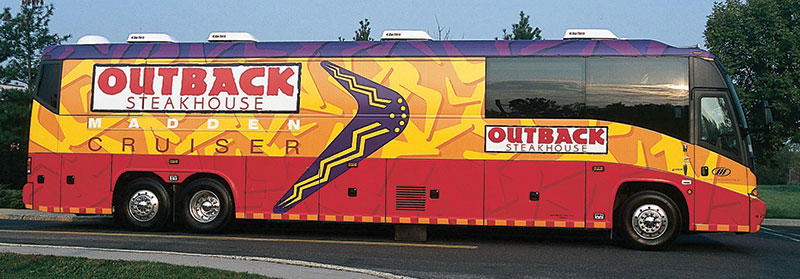 Coaches for the Coach - A Tribute to John Madden - bus conversion photo