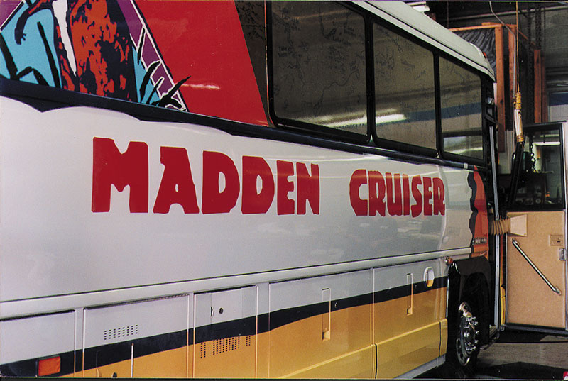 Coaches for the Coach - A Tribute to John Madden - bus conversion photo