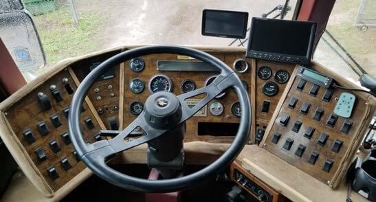 Drivers Cockpit Panel designed by Custom Instrument Panels.