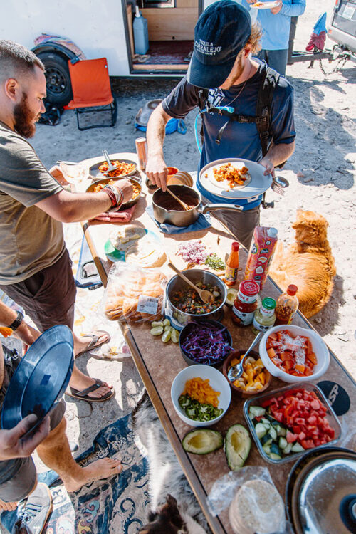 Buses, Vans, and Nomads in Baja! Escapar a la Baja, Cuatro - bus conversion photo