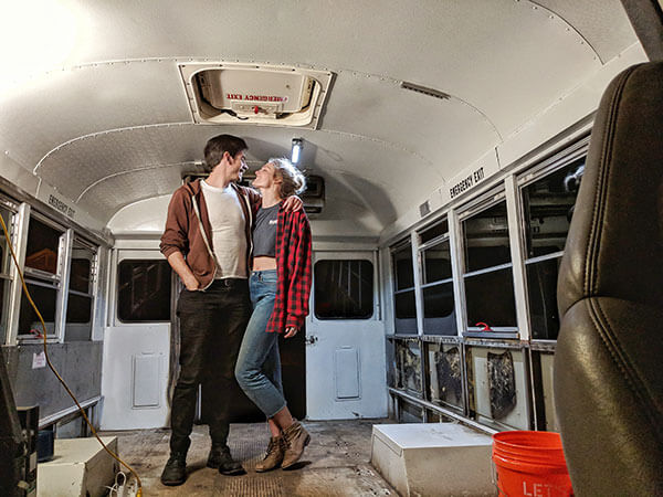 Sweet Bea - The Bus Life Kitchen – A 2001 Chevrolet 3500 Van Front Mid Bus - bus conversion photo