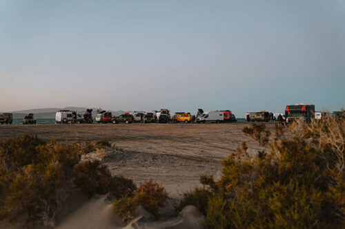 Buses, Vans, and Nomads in Baja! Escapar a la Baja, Cuatro - bus conversion photo