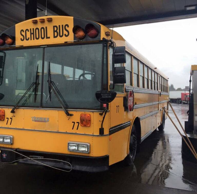 The Enterprise - A 1995 Thomas MVP Saf-T-Liner (Skoolie) - bus conversion photo