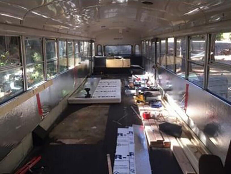 The Enterprise - A 1995 Thomas MVP Saf-T-Liner (Skoolie) - bus conversion photo