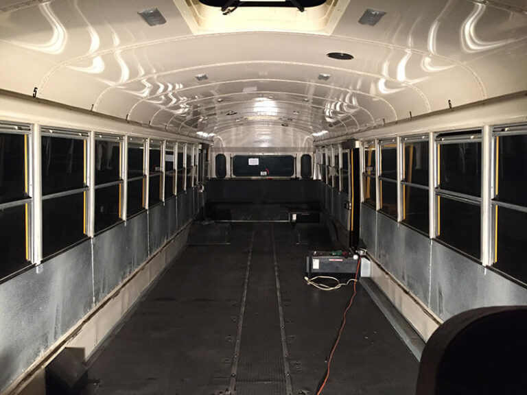 The Enterprise - A 1995 Thomas MVP Saf-T-Liner (Skoolie) - bus conversion photo