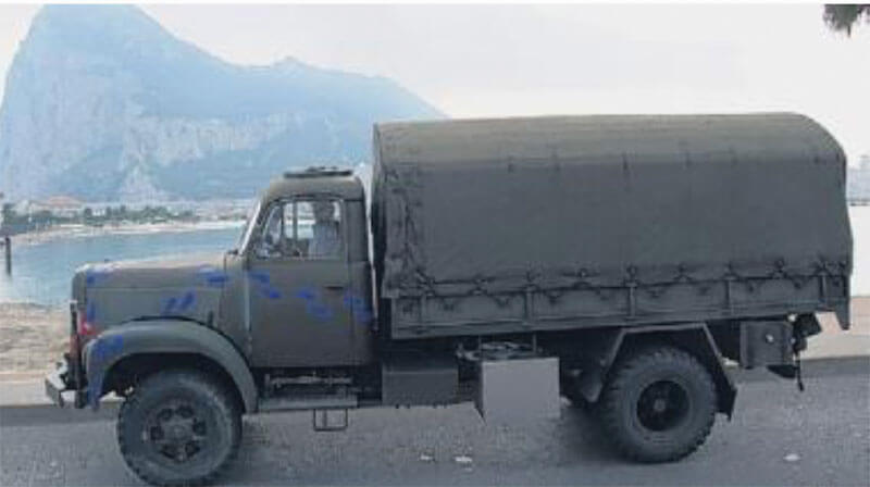 On The Road In A Converted Swiss Army Truck  - bus conversion photo
