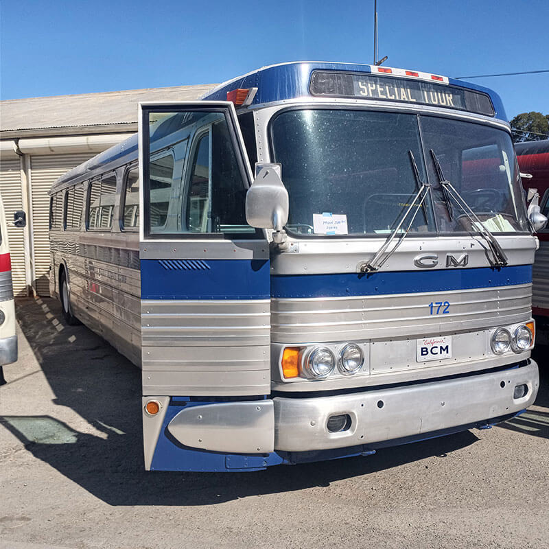 The Pacific Bus Museum 2022 Open House - bus conversion photo