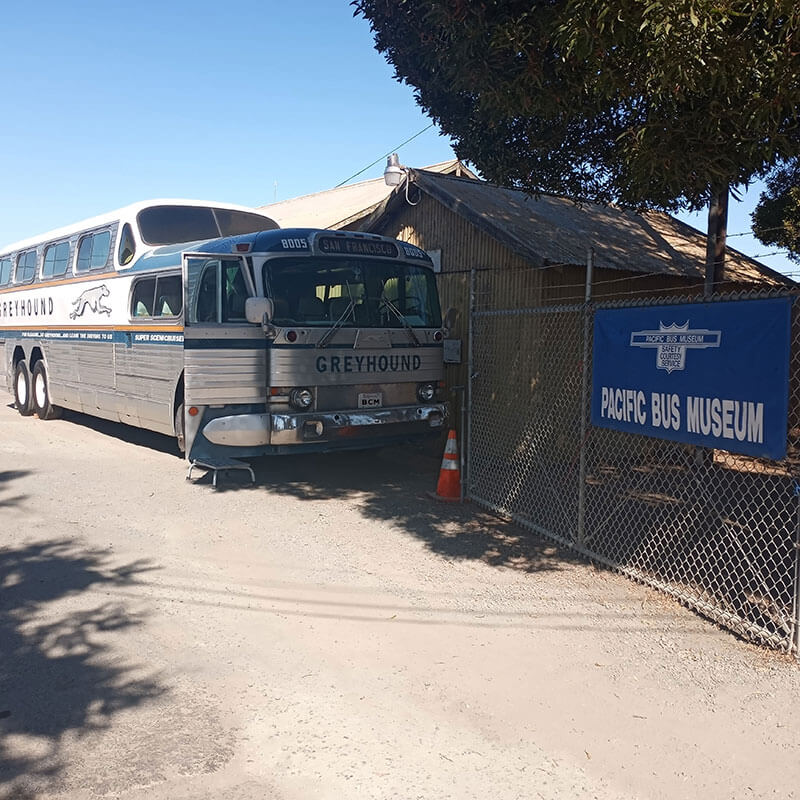 The Pacific Bus Museum 2022 Open House - bus conversion photo