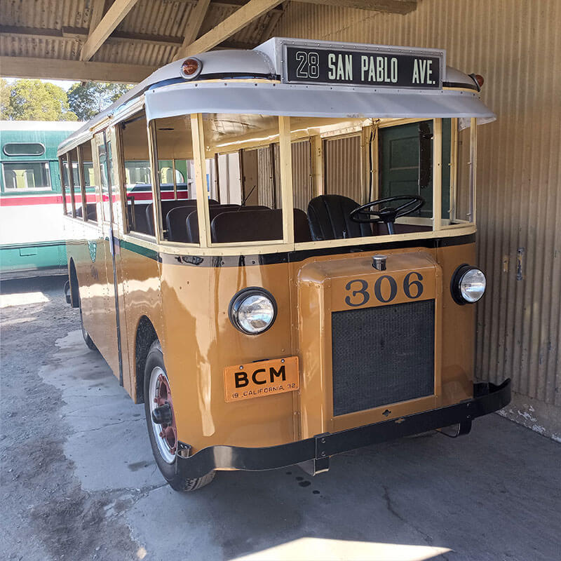 The Pacific Bus Museum 2022 Open House - bus conversion photo