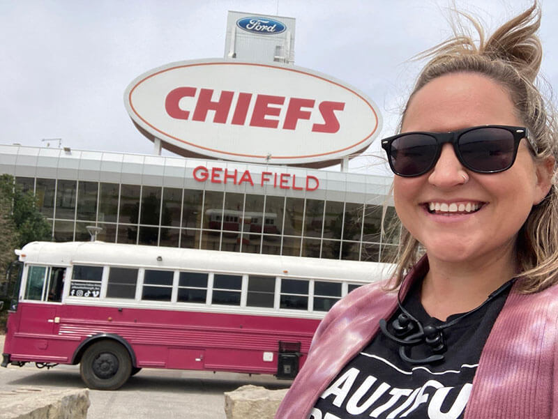 Arrowhead Stadium Kansas City, Missouri
(April 2022).