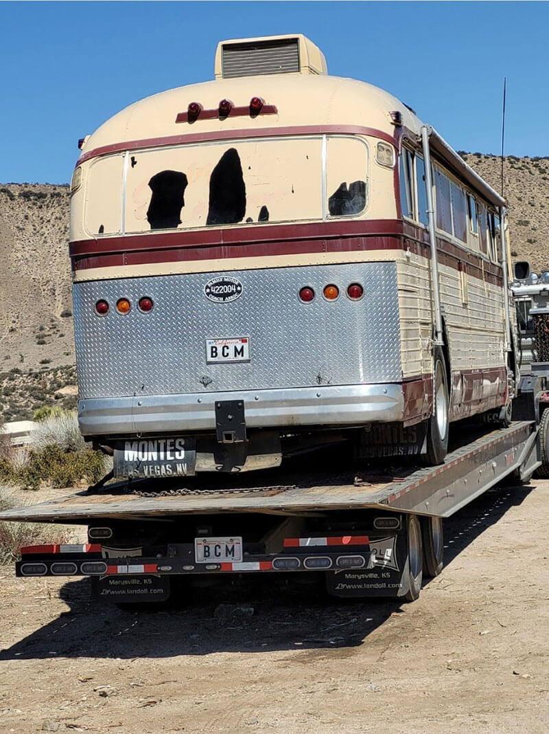 Lawn Art’s ride home.