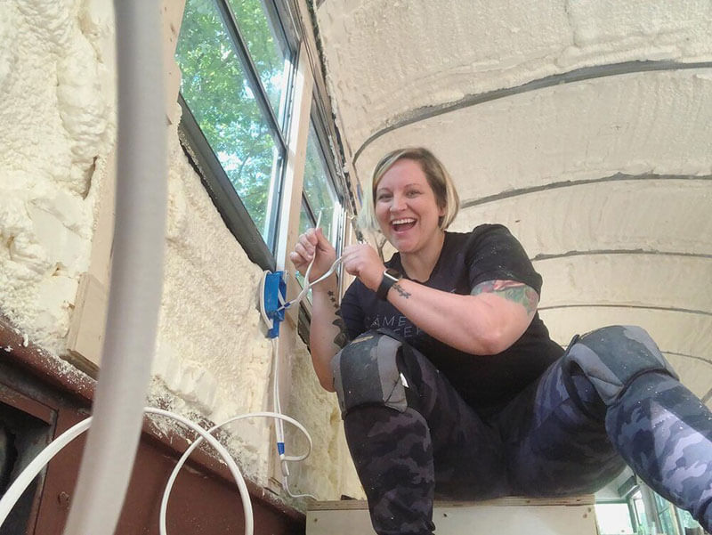 Learning new skills, such as electrical
(May 2020).
