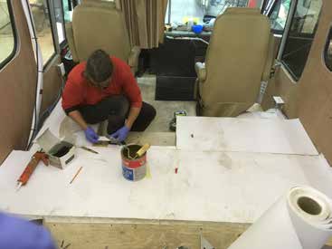 Comfort Year-Round With EHP (Insulating Your Bus Conversion) - bus conversion photo