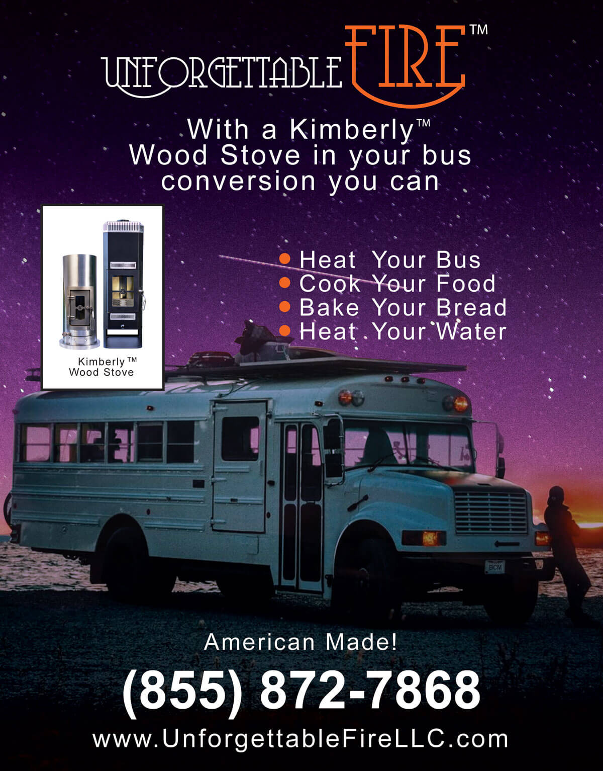 Unforgettable Fire Stoves for Your Bus Conversion - bus conversion photo