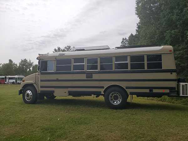 Skoolie U.P. 2023 A Teen’s Point of View - bus conversion photo