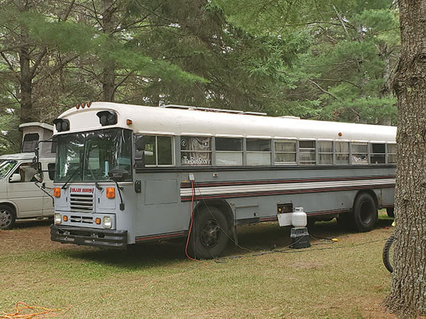 Skoolie U.P. 2023 A Teen’s Point of View - bus conversion photo