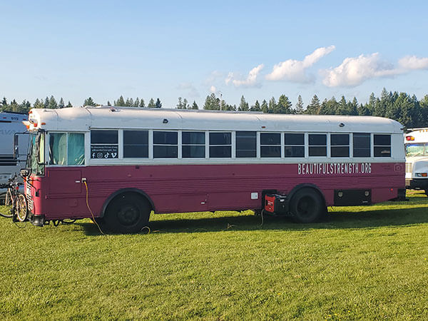 Skoolie U.P. 2023 A Teen’s Point of View - bus conversion photo