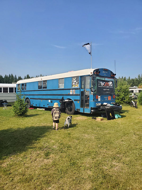 Skoolie U.P. 2023 A Teen’s Point of View - bus conversion photo
