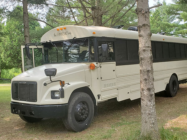 Skoolie U.P. 2023 A Teen’s Point of View - bus conversion photo