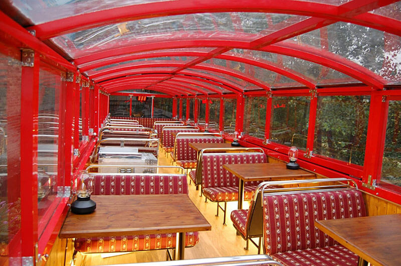 The Mammoth – A Double-Decker Restaurant - bus conversion photo