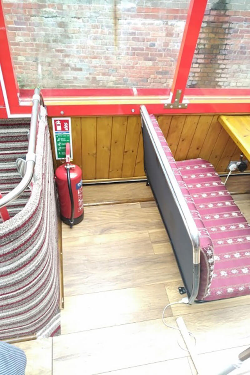 The Mammoth – A Double-Decker Restaurant - bus conversion photo