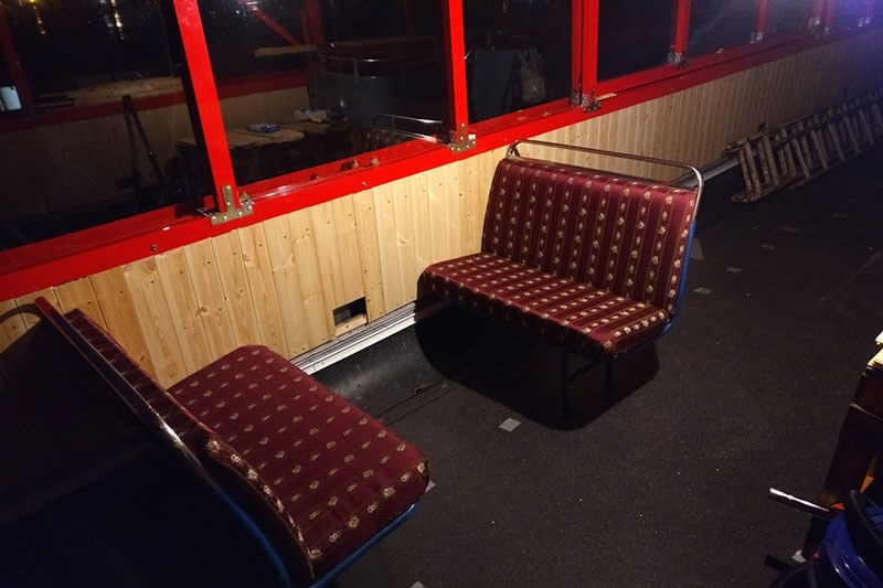 The Mammoth – A Double-Decker Restaurant - bus conversion photo