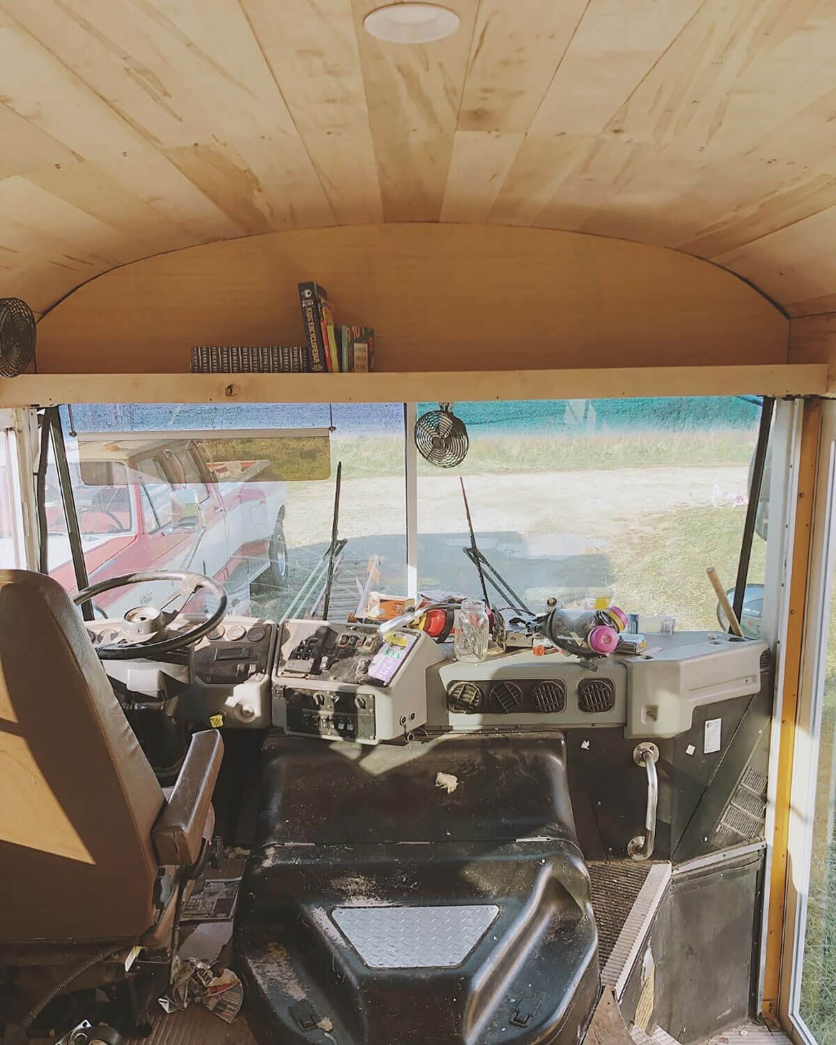 The Roaming Fowler Bus A 2004 Blue Bird All-American - bus conversion photo
