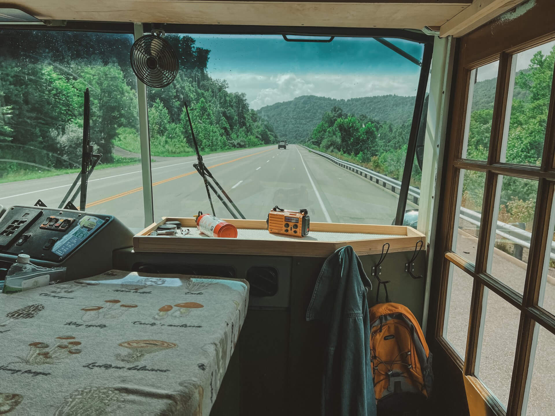 The Roaming Fowler Bus A 2004 Blue Bird All-American - bus conversion photo
