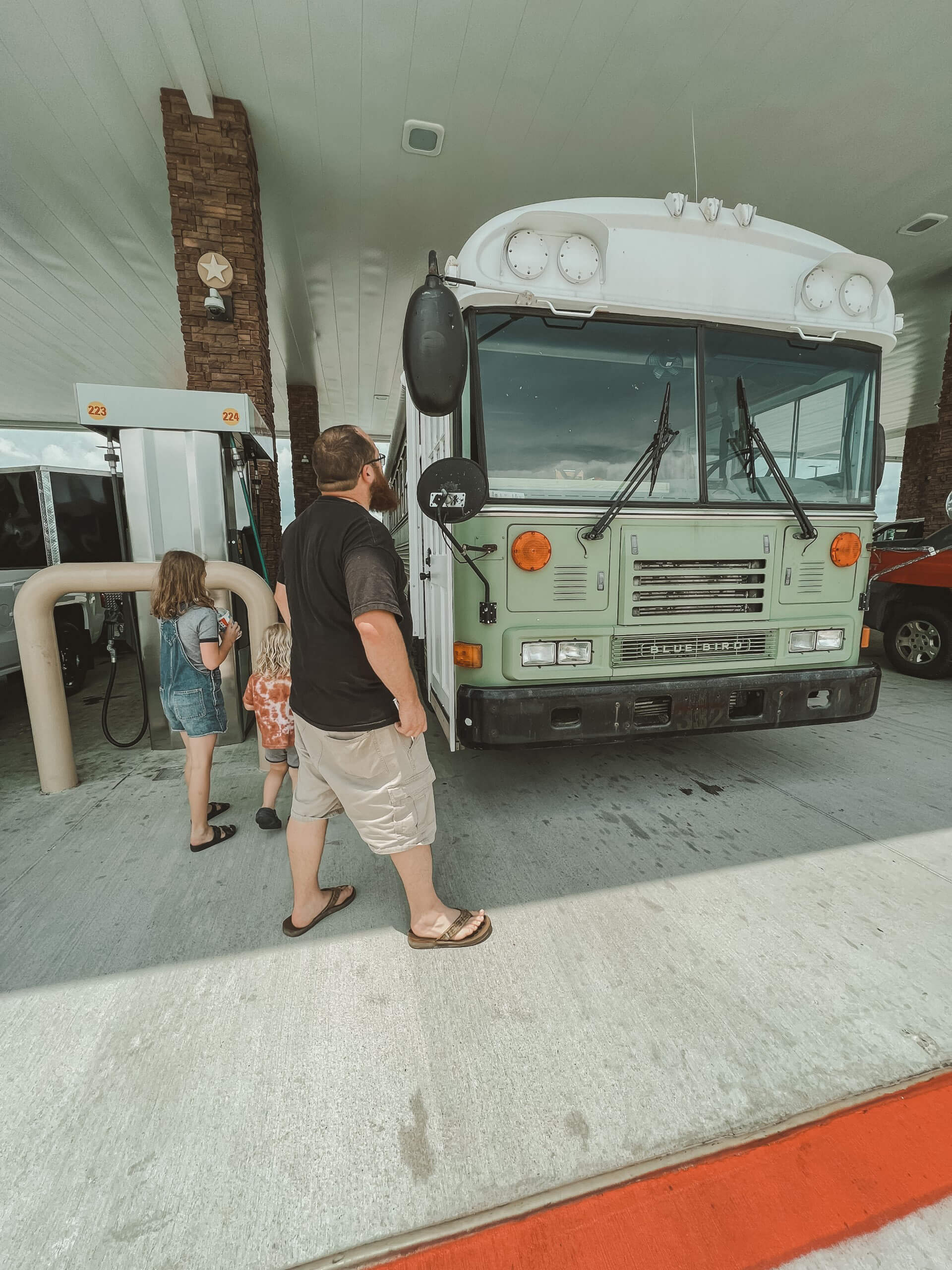 The Roaming Fowler Bus A 2004 Blue Bird All-American - bus conversion photo