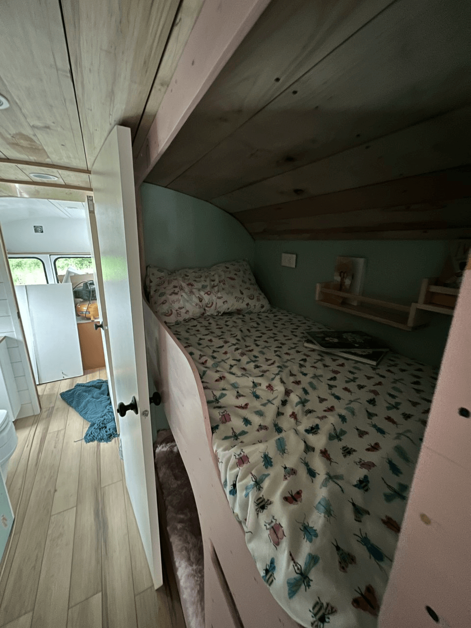 The Roaming Fowler Bus A 2004 Blue Bird All-American - bus conversion photo
