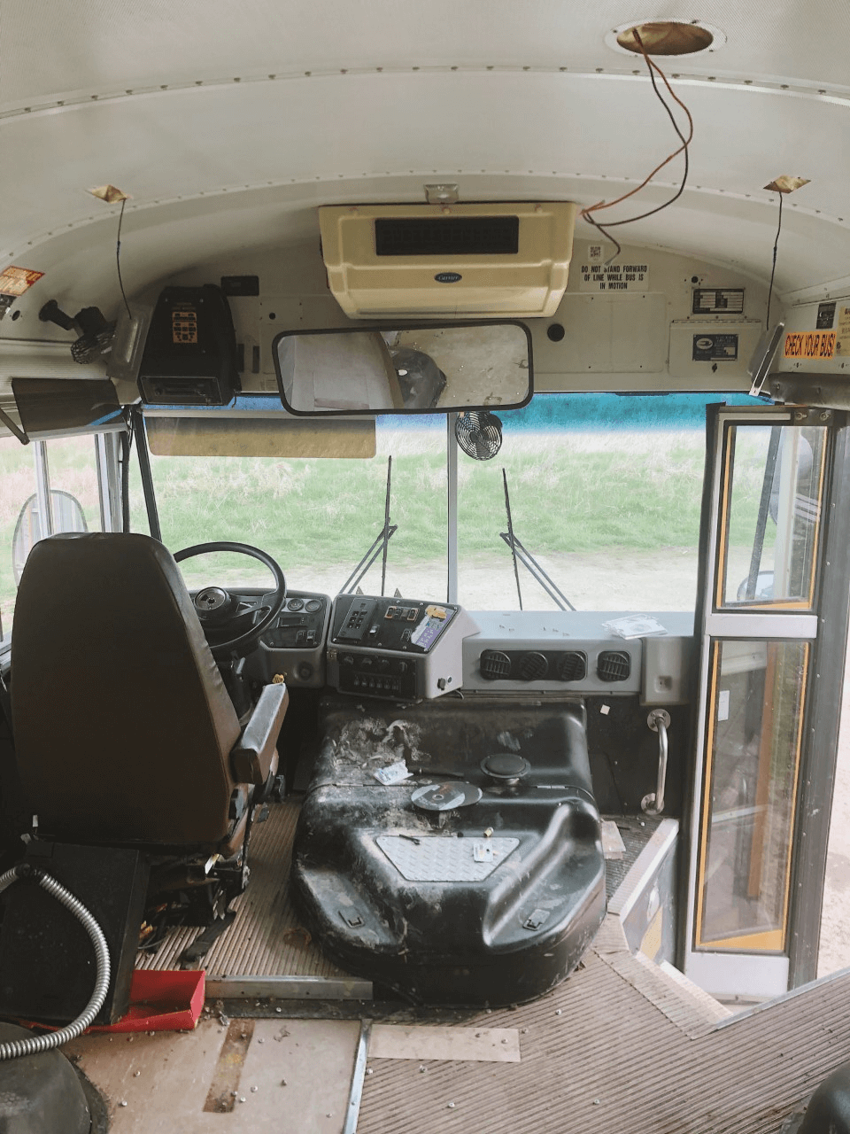 The Roaming Fowler Bus A 2004 Blue Bird All-American - bus conversion photo